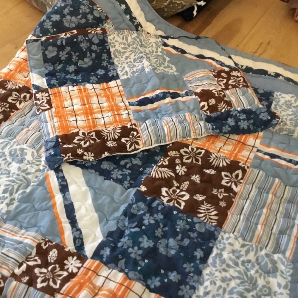 Pottery Barn Kids Quilt w/2 shams